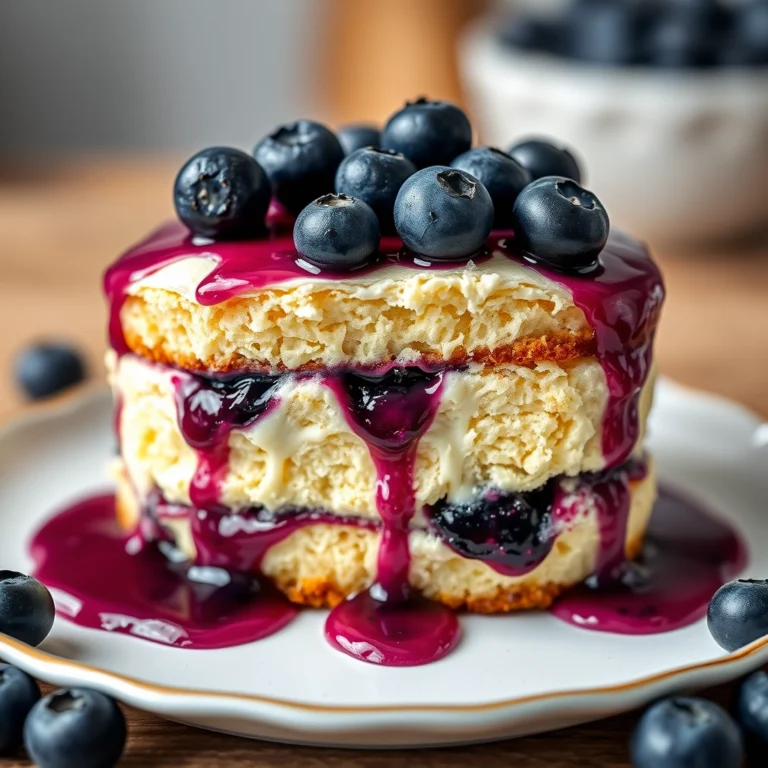 Best Dreamy Blueberry Shortcake Cake Recipe