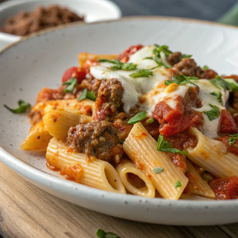 The Best Homemade Beefaroni
