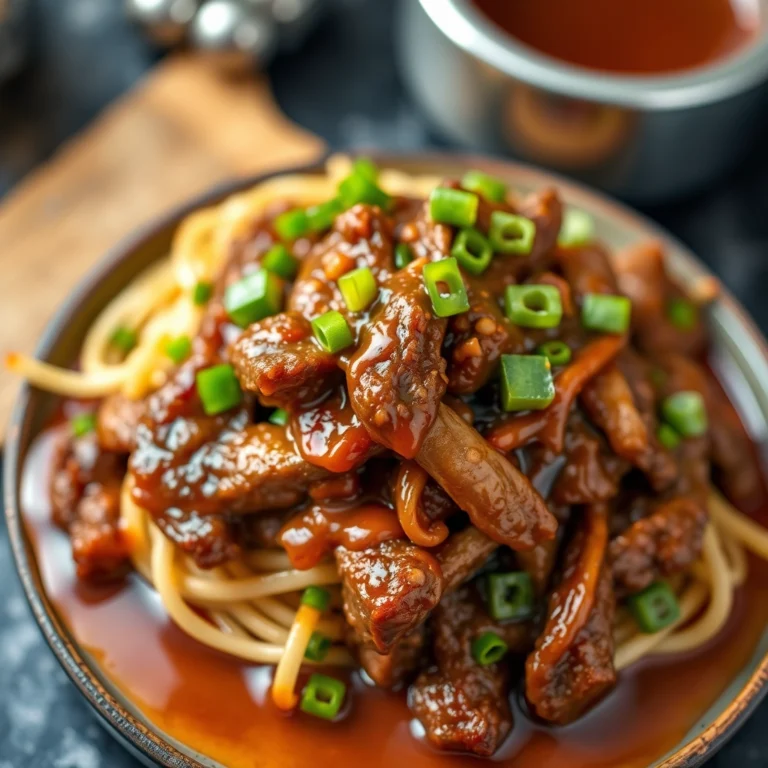 Best Mongolian Beef Recipe – Tender & Flavorful
