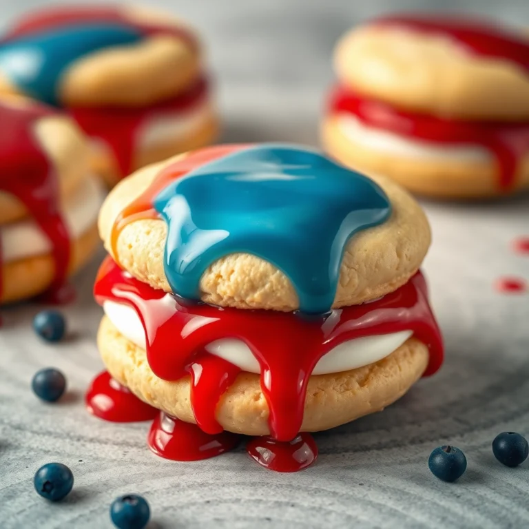 Best Patriotic Whoopie Pies – Easy Red White Blue Recipe