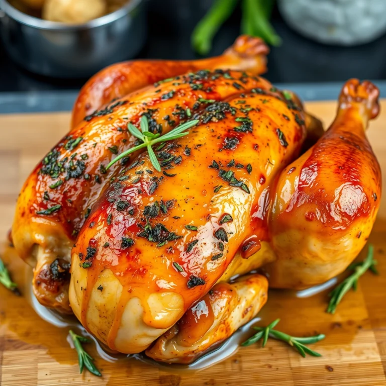 Best Roasted Chicken with Garlic and Herbs Recipe
