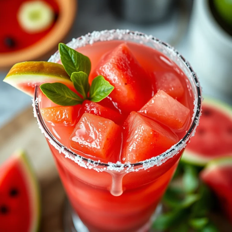 Best Watermelon Margarita – Refreshing Summer Drink