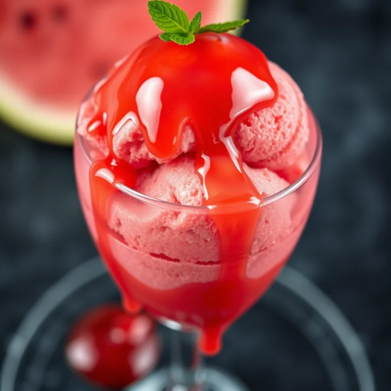 Best Watermelon Sorbet – Easy Homemade Recipe
