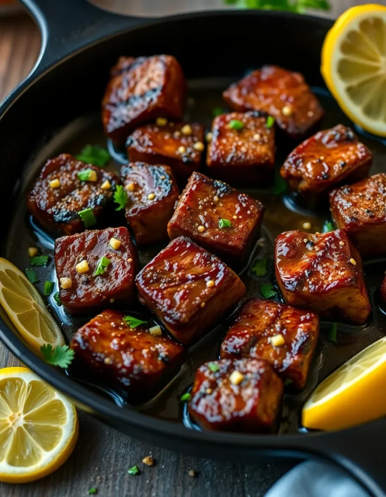 Cajun Garlic Butter Steak Bites