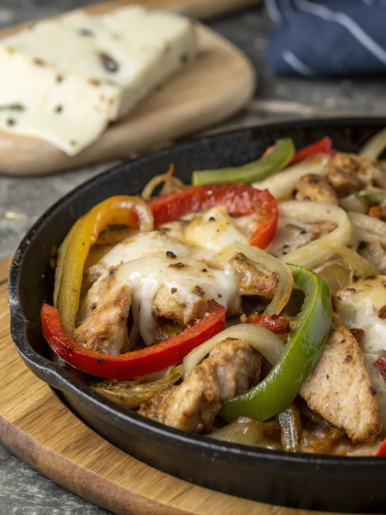 Chicken Cheesesteak Skillet