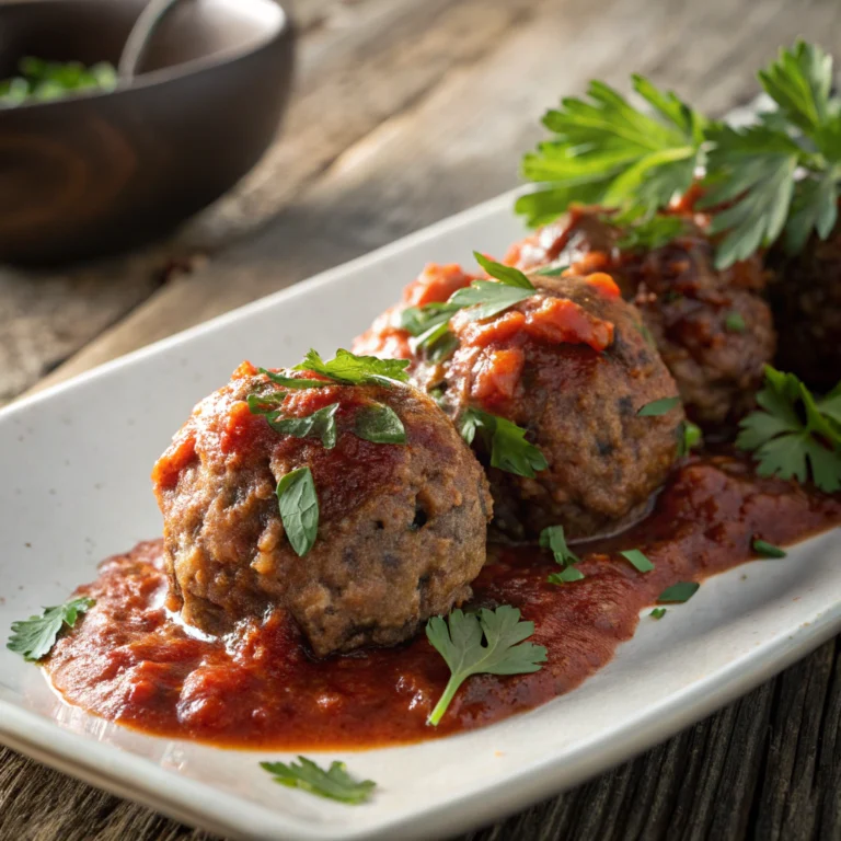 Classic Italian Meatballs Recipe