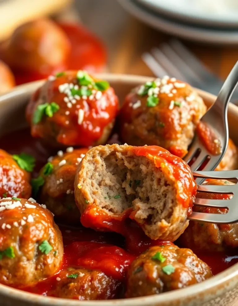 Classic Italian Meatballs (Tender and Juicy!)