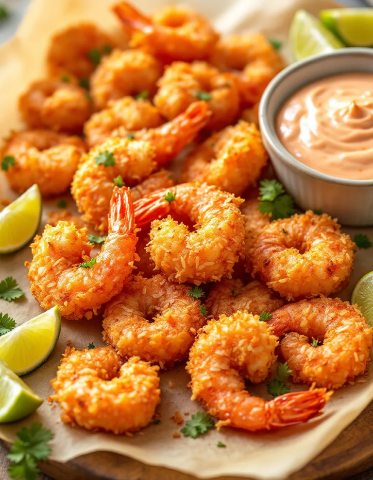 Best Coconut Shrimp with Sweet Chili Mayo