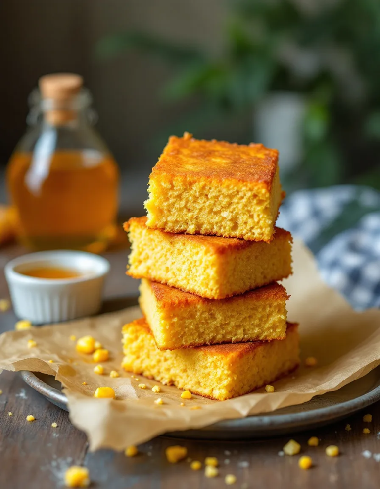 Crispy Fried Cornbread – Easy Homemade Recipe 🌽🔥🍳