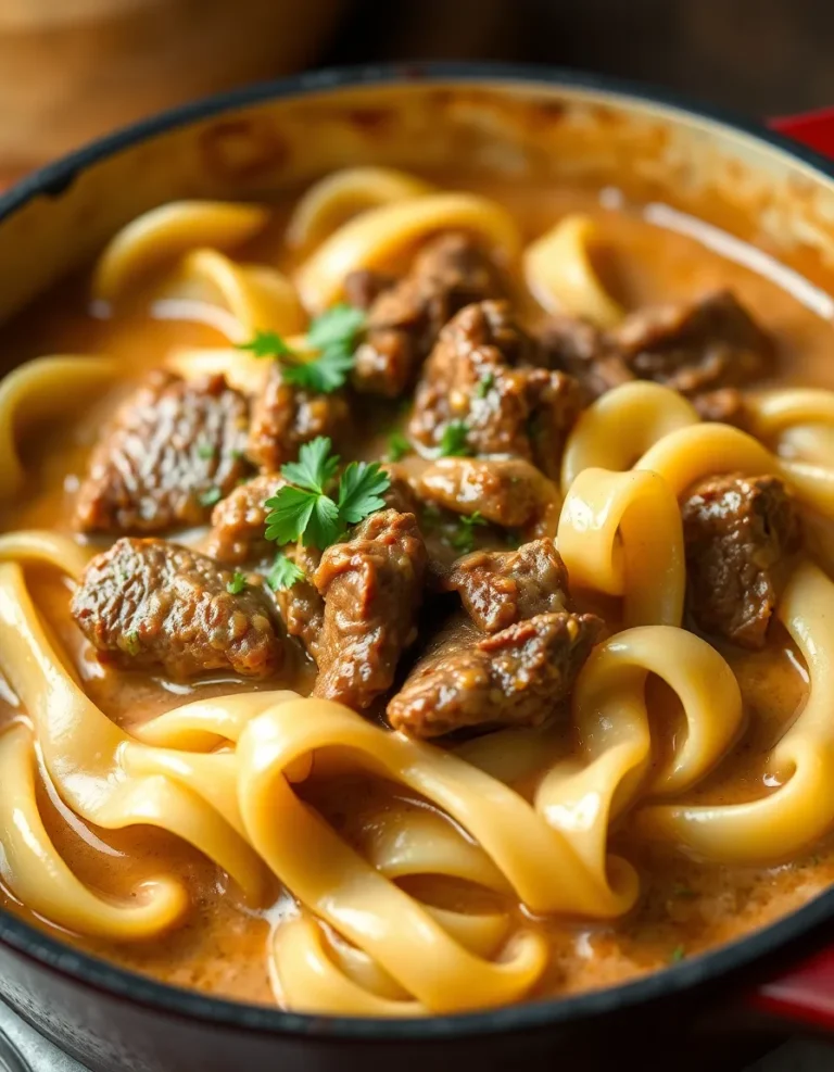 Easy Beef and Noodles