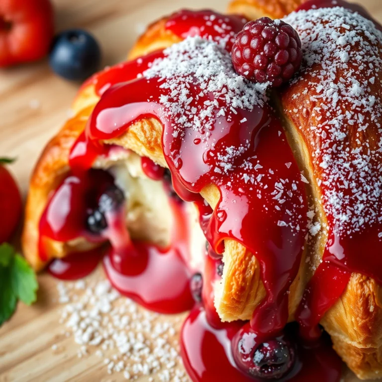 Easy Berry Croissant Bake – Simple Breakfast Recipe