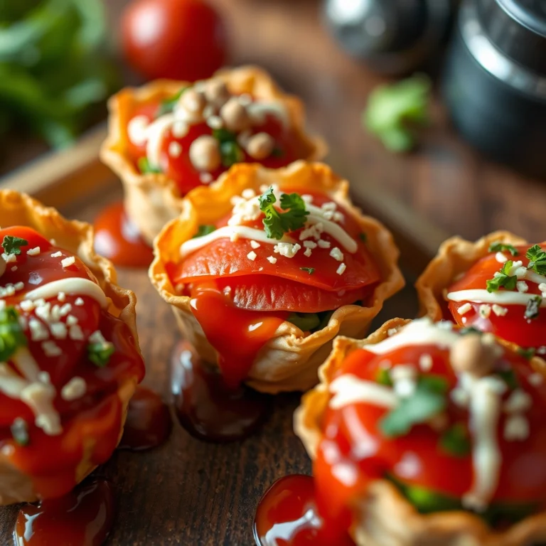 Easy BLT Phyllo Party Bites – Perfect Appetizer