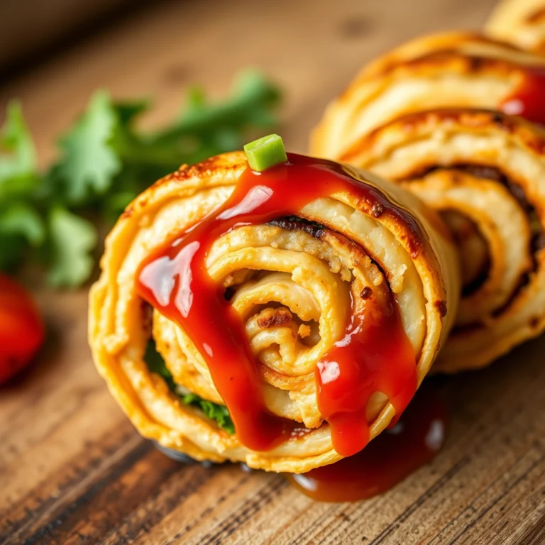 Easy Chicken Taco Pinwheels – Quick Party Appetizer