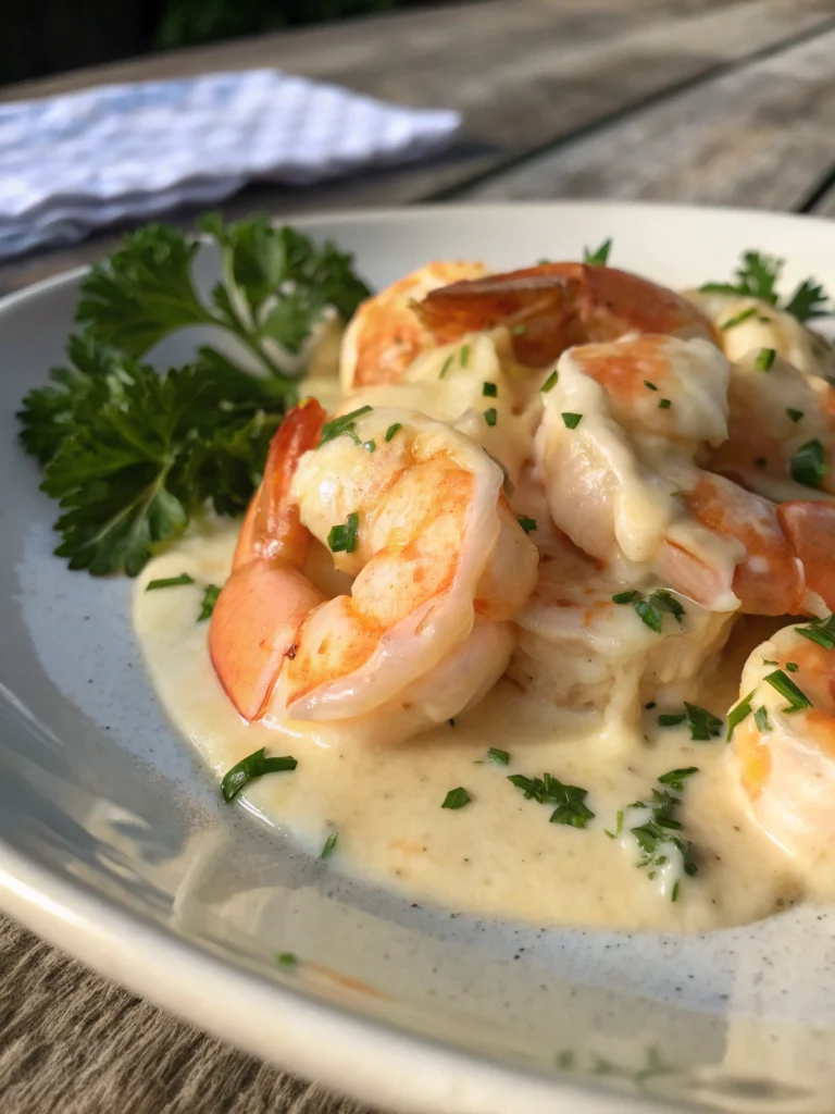 Easy Creamy Garlic Shrimp (15 Minutes)
