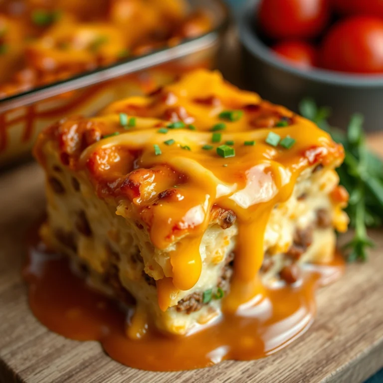 Easy Hamburger Potato Casserole – Comfort Food Favorite