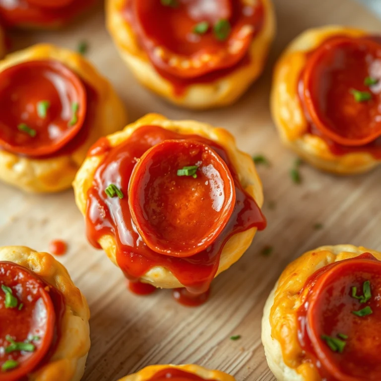 Easy Pepperoni Pizza Puffs – Quick Snack Recipe