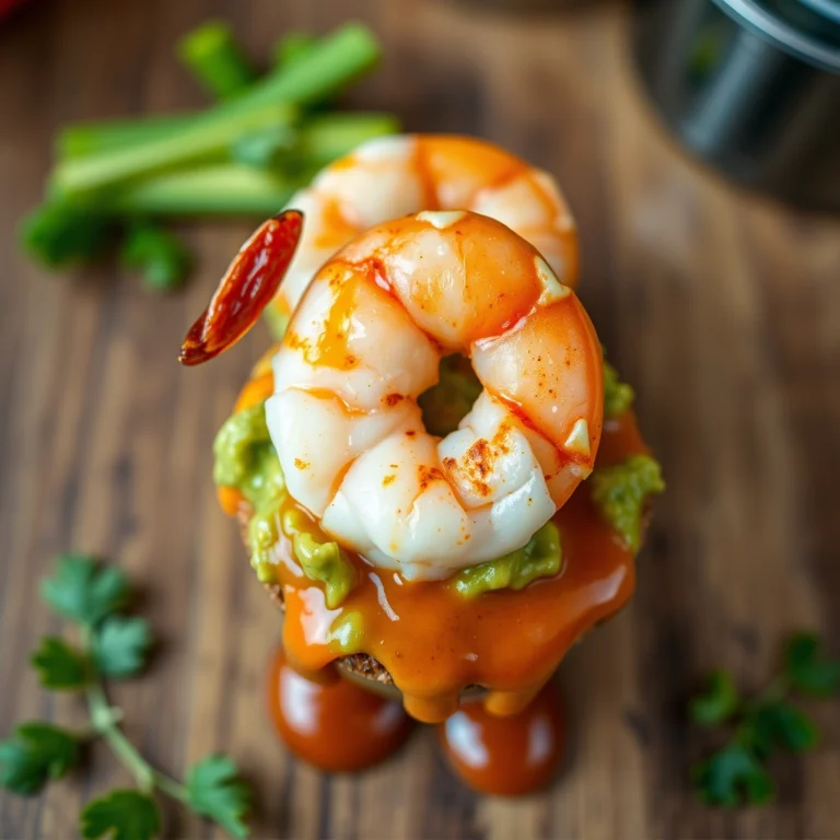 Easy Shrimp Guacamole Bites – Perfect Party Appetizer