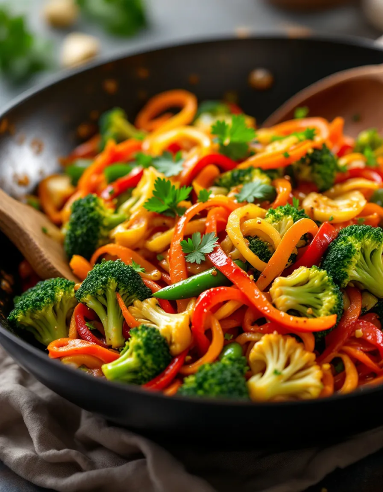 Easy Garlic Butter Stir-Fried Vegetables Recipe 🧄🧈🥦