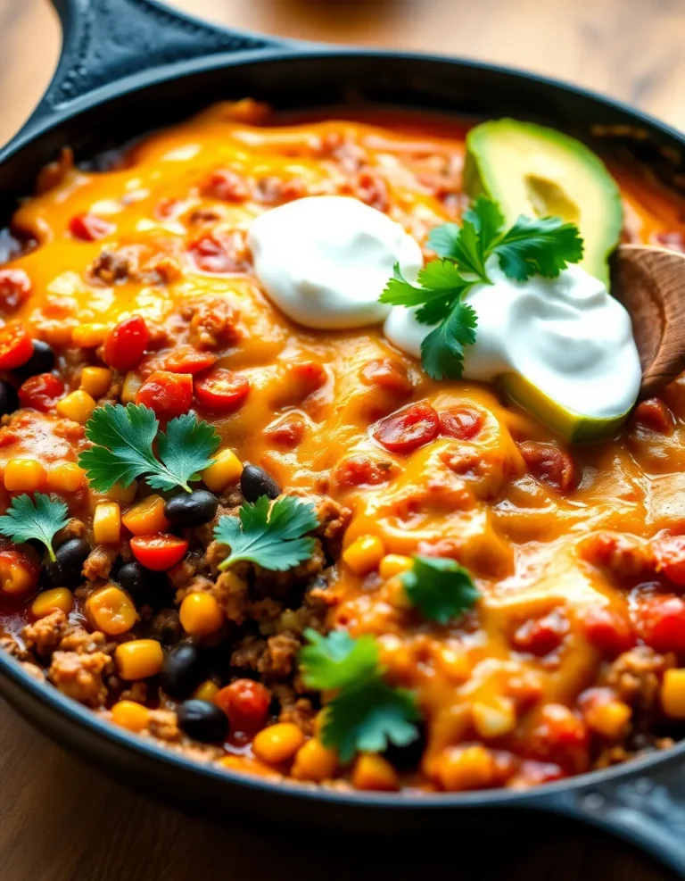 Healthy Enchilada Skillet