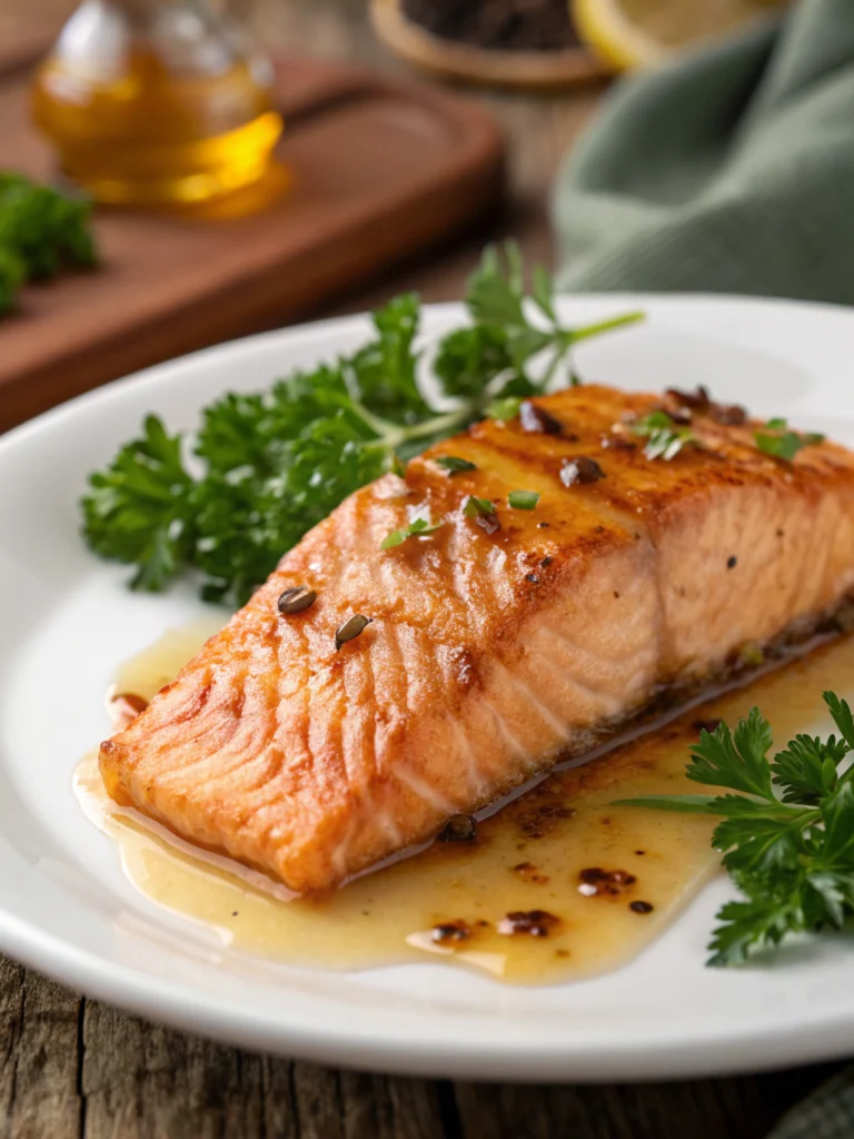 Honey Glazed Salmon