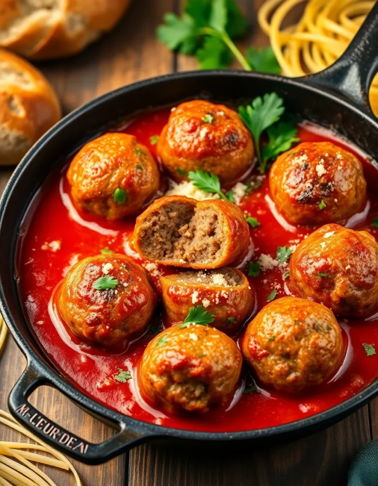 Juicy Italian Meatball Recipe