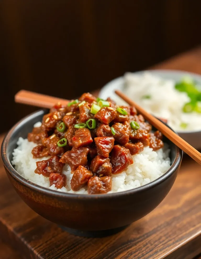 Korean Beef – Easy Korean Ground Beef Recipe