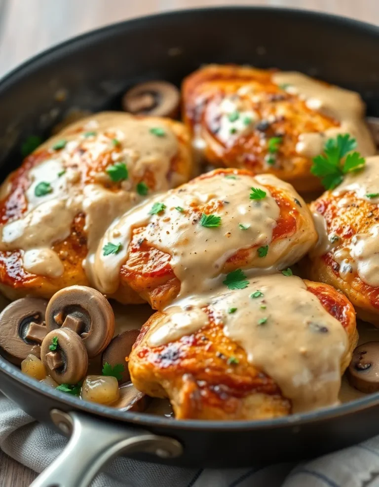 Mushroom Chicken