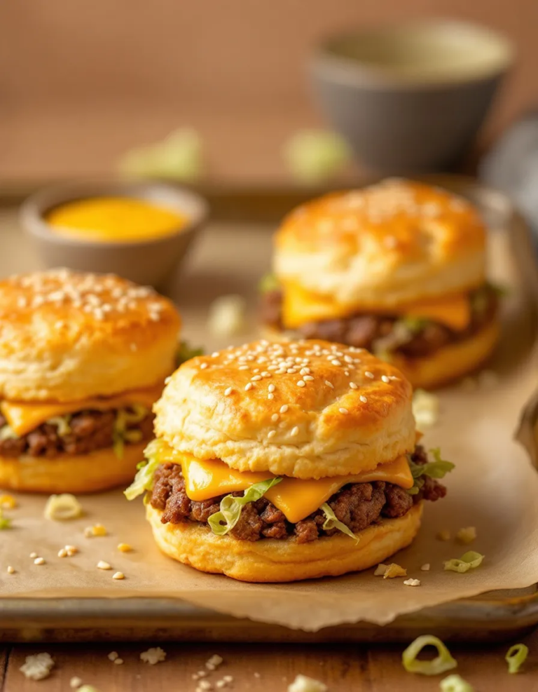 Easy Oven-Baked Cabbage Burgers – Homemade Recipe