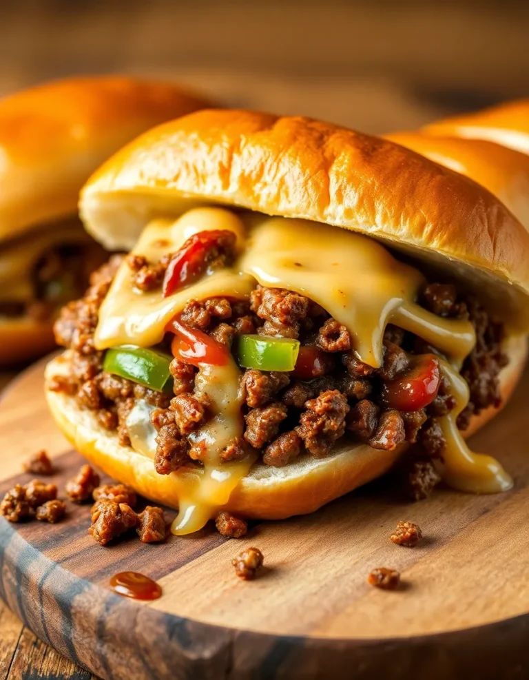 PHILLY CHEESESTEAK SLOPPY JOES