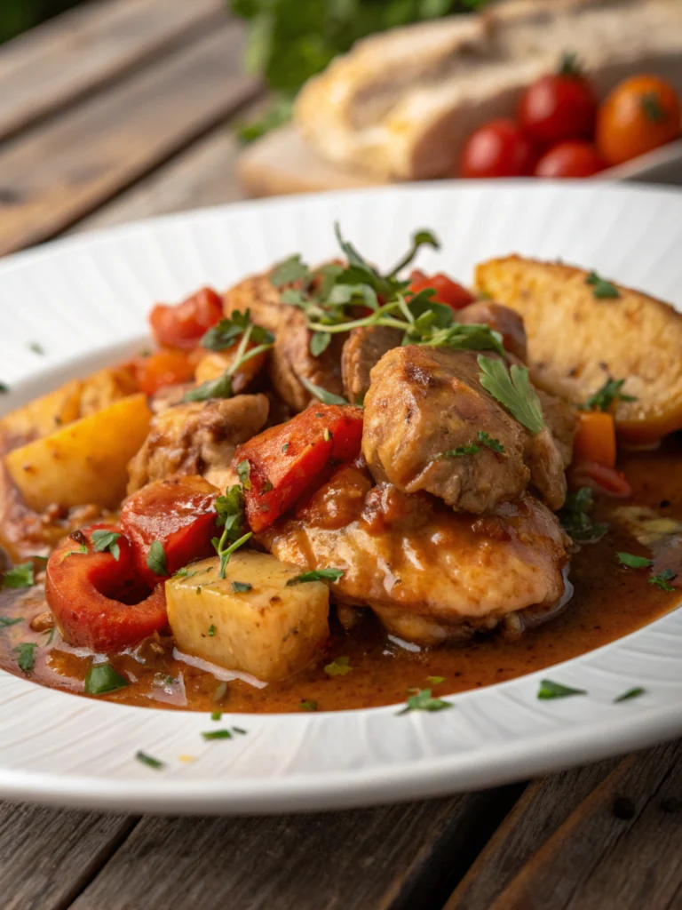 Slow Cooker Chicken Stew Recipe