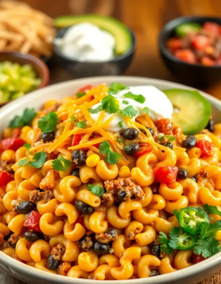Taco Pasta (One Pot!)