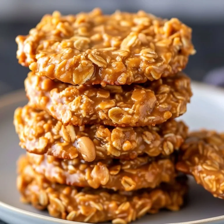 Easy 3 Ingredient Oat Cookies Recipe – No-Bake Delight