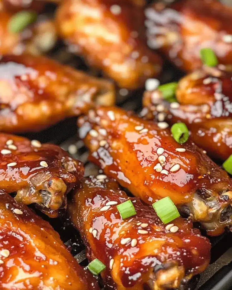 Easy Air Fryer Asian Sticky Wings Ready in 30 Minutes