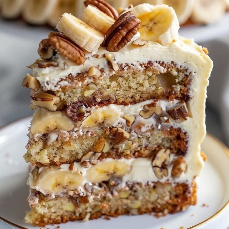 Easy Banana Pecan Cake – Ready in Just 30 Minutes