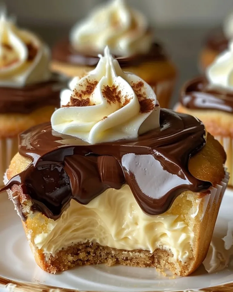 Best Boston Cream Pie Cupcakes Ready in 30 Minutes