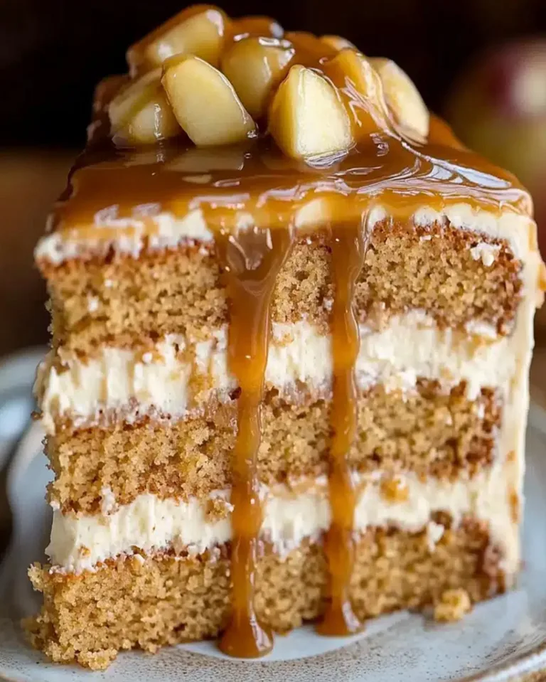 Best Mouthwatering Caramel Apple Cake Recipe (Ready in 30 Minutes)