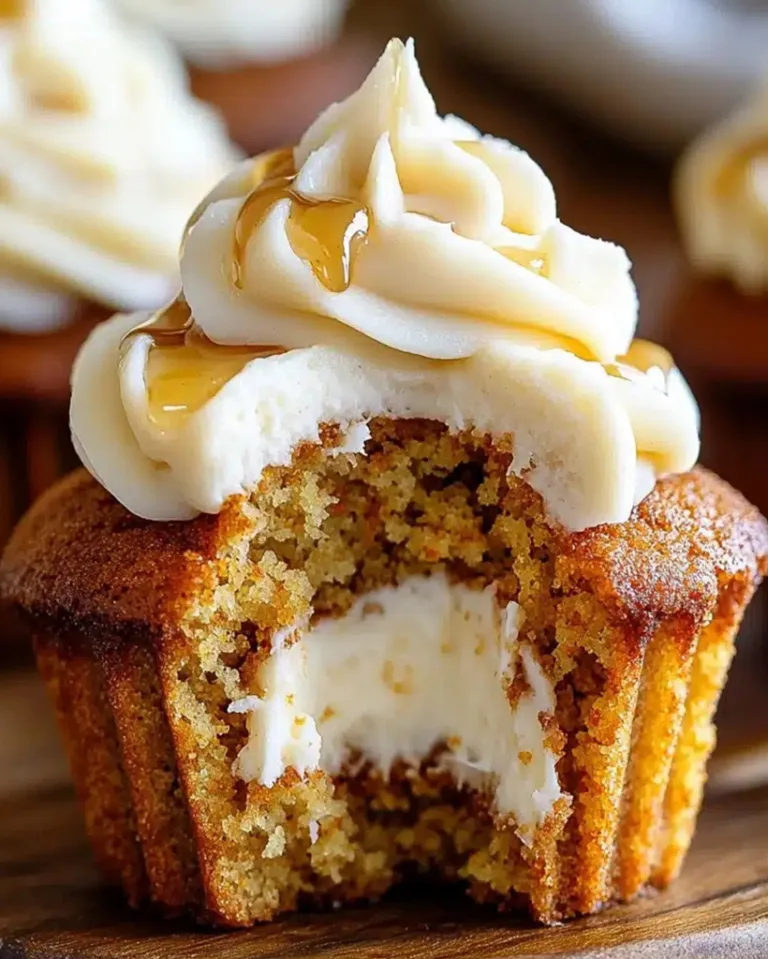 Ultimate Carrot Cake Cheesecake Cupcakes with Maple Frosting