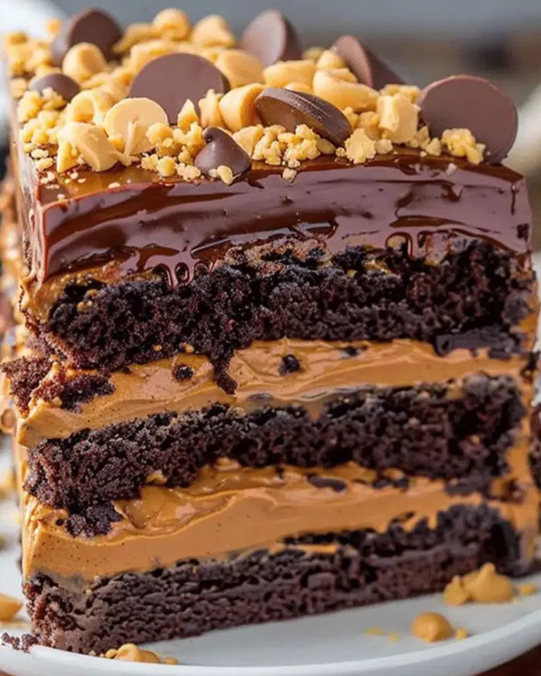 Ultimate Chocolate Peanut Butter Cake Ready in 30 Minutes