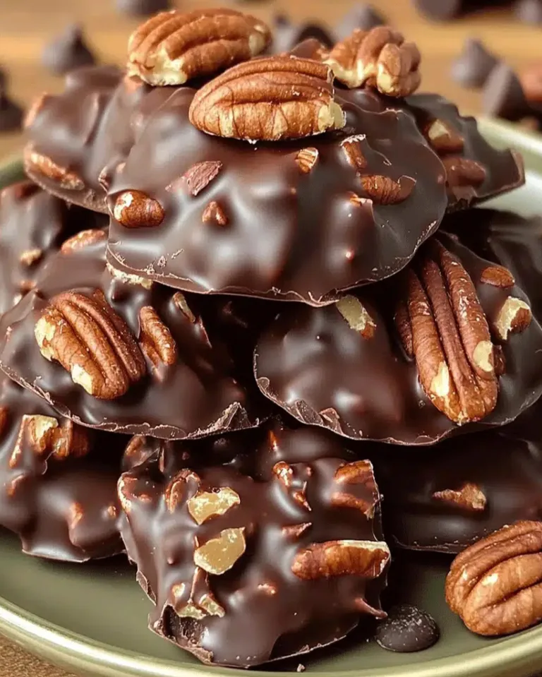 Best Chocolate Pecan Turtle Clusters Ready in 30 Minutes