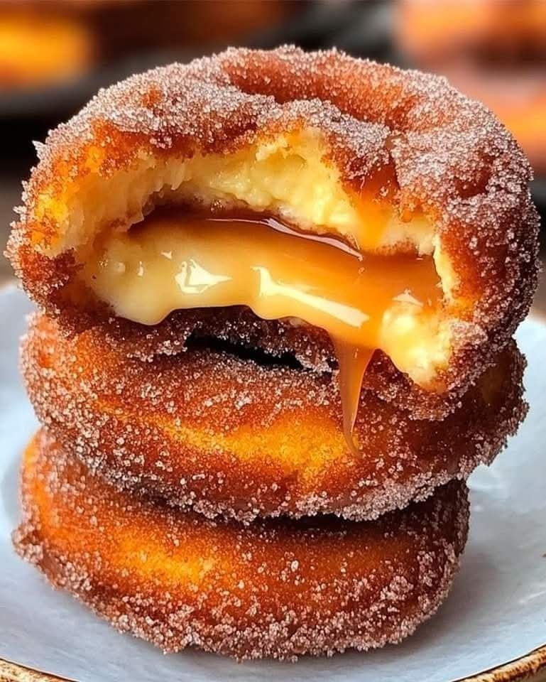 Easy Churro Cheesecake Donut Cookies Ready in 30 Minutes