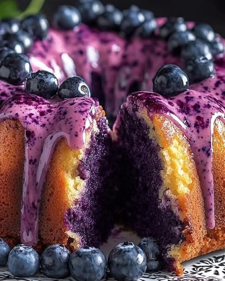 Easy Blueberry Pudding Cake Ready in 30 Minutes