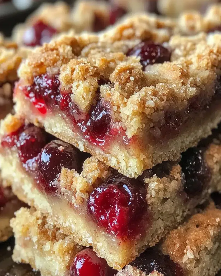 Easy Juicy Cherry Cobbler Bars – Ready in 30 Minutes