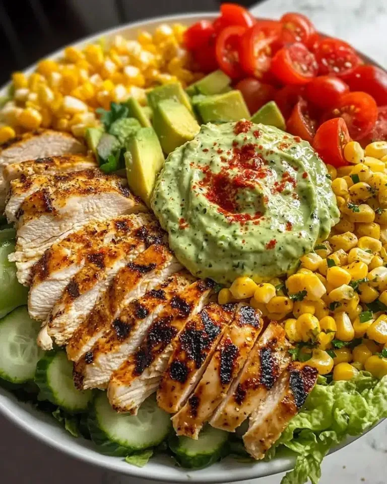 Easy Grilled Chicken Avocado Salad – Ready in 30 Minutes