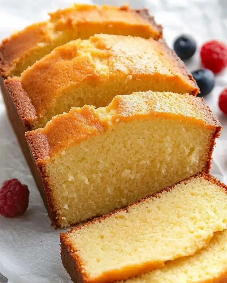 Easy Irresistible Cream Cheese Pound Cake Ready in 30 Minutes