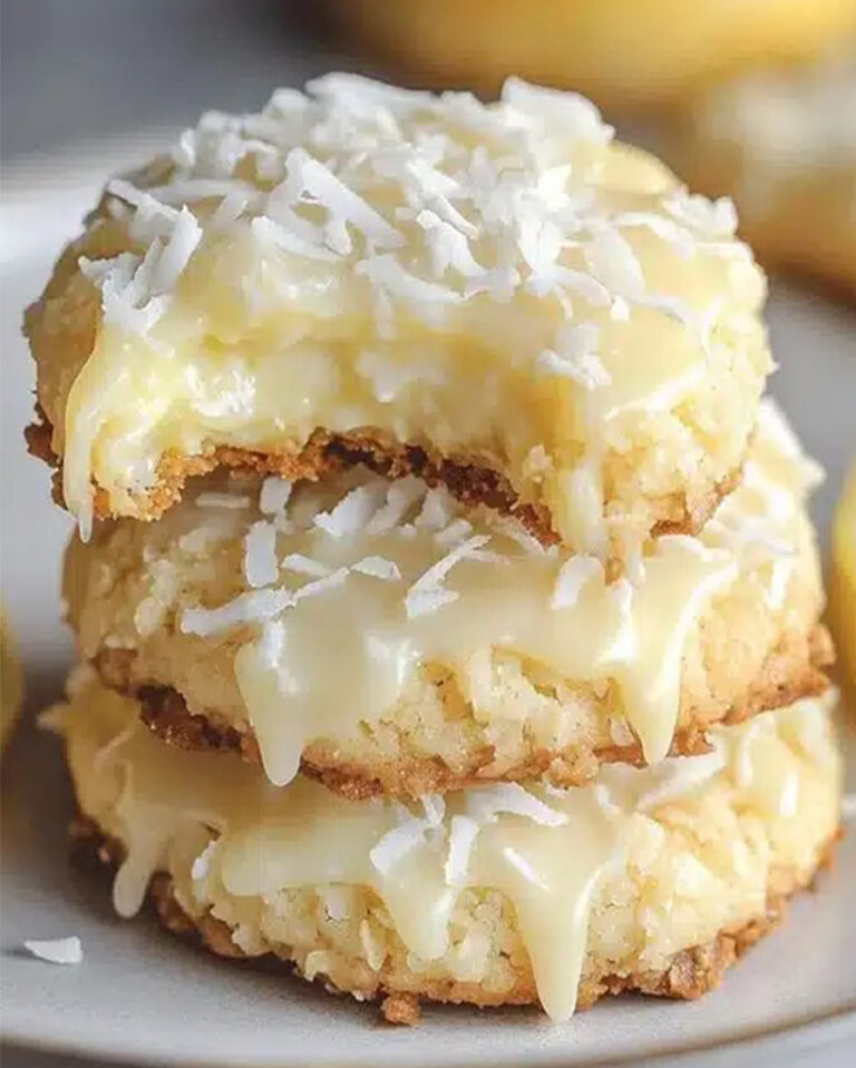 Easy Lemon Coconut Cheesecake Cookies Ready in 30 Minutes