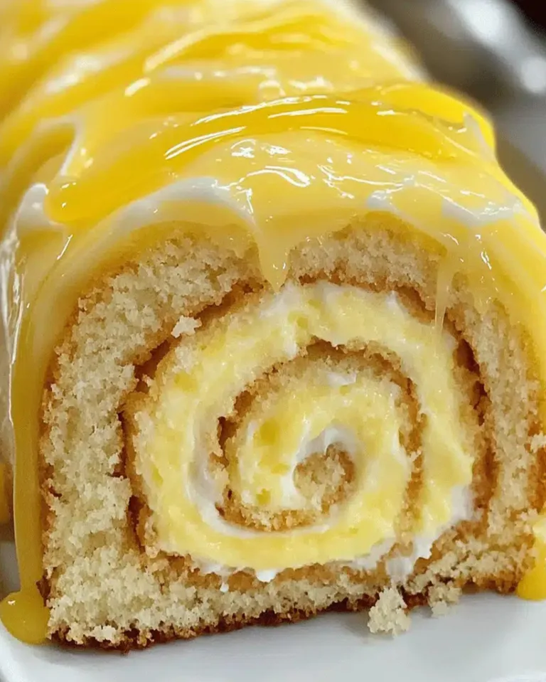 Ultimate Lemon Cream Roll Cake – Ready in 30 Minutes