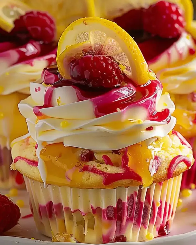 Ultimate Lemon Raspberry Cupcakes Ready in 30 Minutes