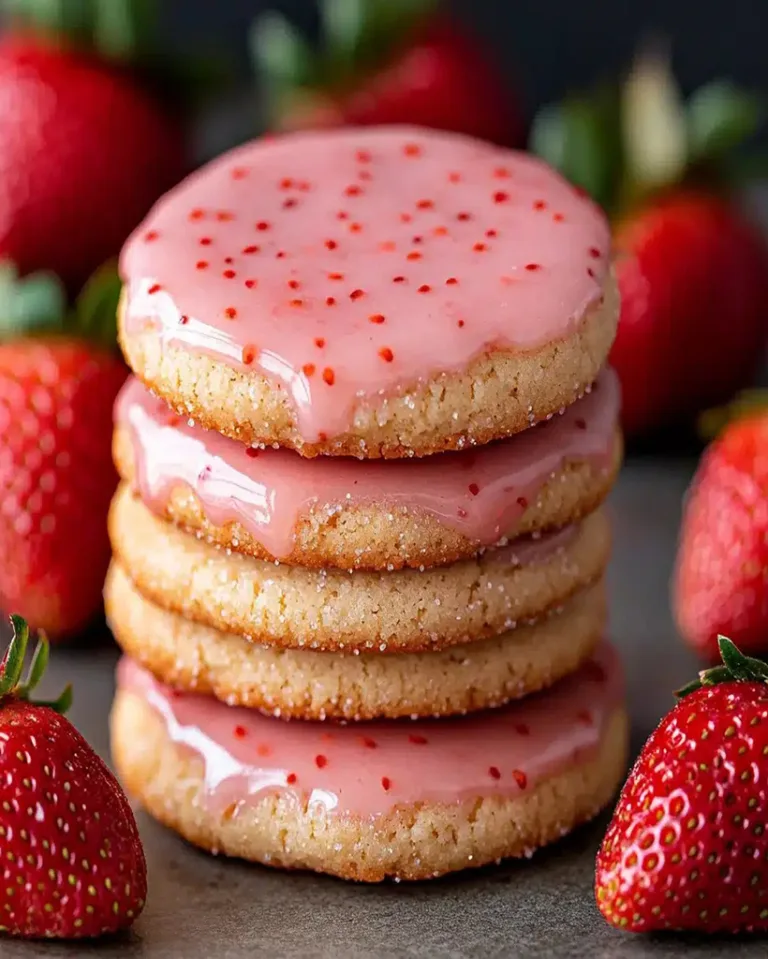 Easy Melt-in-Your-Mouth Strawberry Cookies Ready in 30 Minutes