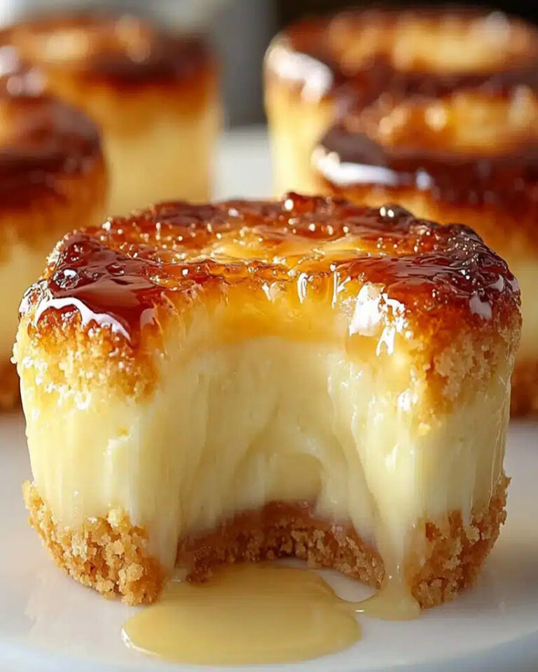 Easy Mini Crème Brûlée Cheesecakes Ready in 30 Minutes