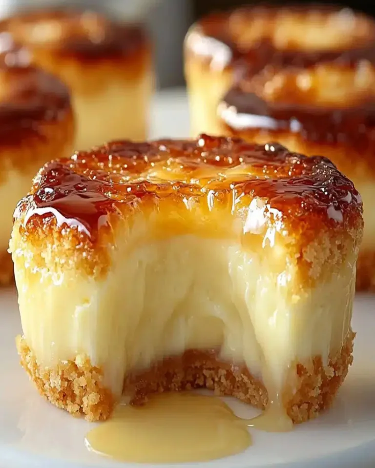 Easy Mini Crème Brûlée Cheesecakes Ready in 30 Minutes